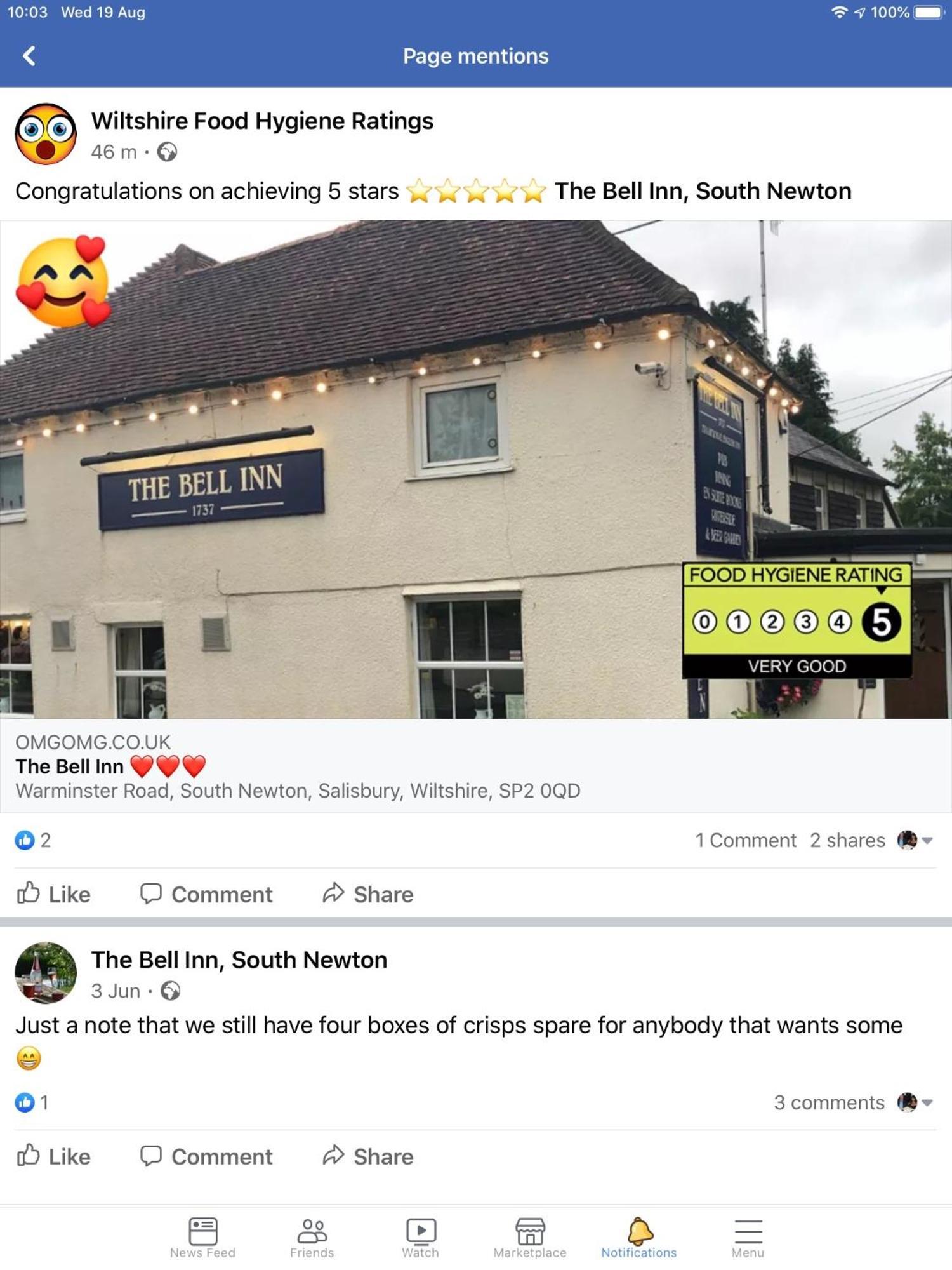 The Bell Inn Salisbury Exterior foto